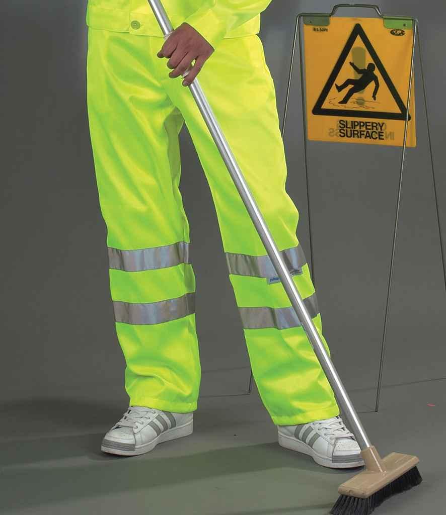 Yoko Hi-Vis Poly/Cotton Work Trousers - YK300 - Brand It Essex Ltd