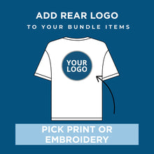 Add Rear Design to Bundle Clothing - Brand It Essex Ltd