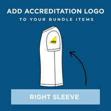 Right Sleeve Accreditation Logo to your 10 Piece Russell Bundle
