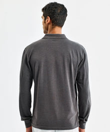 Asquith Men's Classic Fit Long Sleeved Polo - AQ030