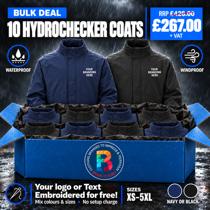 Branded Waterproof Coat Deal - Pack 10