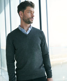 Henbury Lightweight V Neck Sweater (HB720)