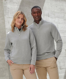 Henbury Sustainable 1/4 Zip Sweatshirt (HB842)