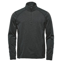 Men's Treeline Performance 1/4 Zip Pullover - Black Heather
