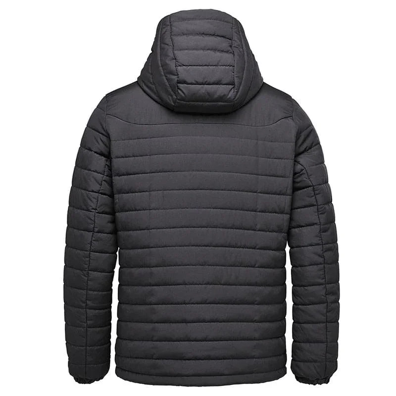 Personalised Custom Branded Men's Nautilus Quilted Hooded Jacket - QXH-1 - Brand It Essex Ltd