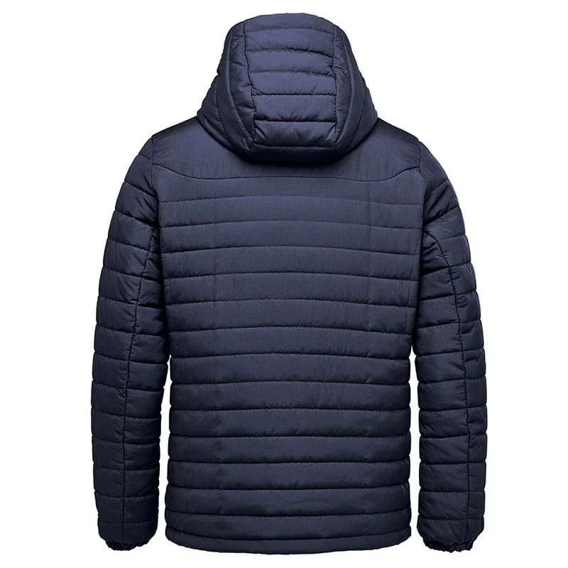 Personalised Custom Branded Men's Nautilus Quilted Hooded Jacket - QXH-1 - Brand It Essex Ltd