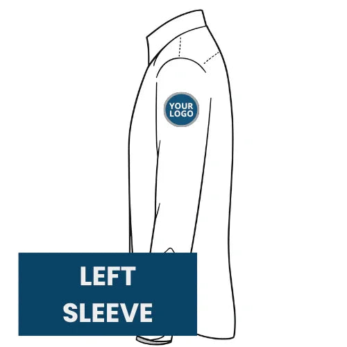 Personalised Custom Branded Shirt Branding Locations - Brand It Essex Ltd