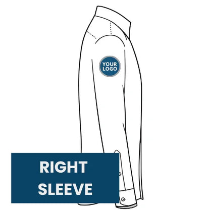 Personalised Custom Branded Shirt Branding Locations - Brand It Essex Ltd