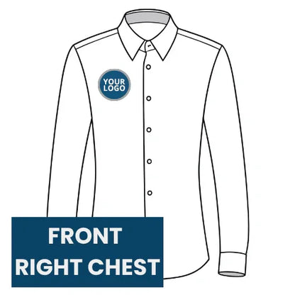 Personalised Custom Branded Shirt Branding Locations - Brand It Essex Ltd