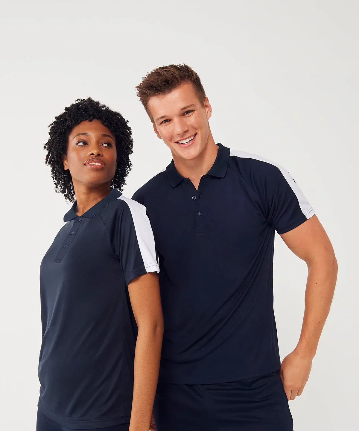 Personalised Custom Branded Finden & Hales Contrast Team Polo Shirt (LV291) - Brand It Essex Ltd