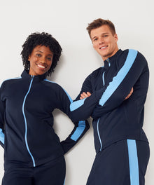 Finden & Hales Contrast Full Zip Tracksuit Top (LV871)