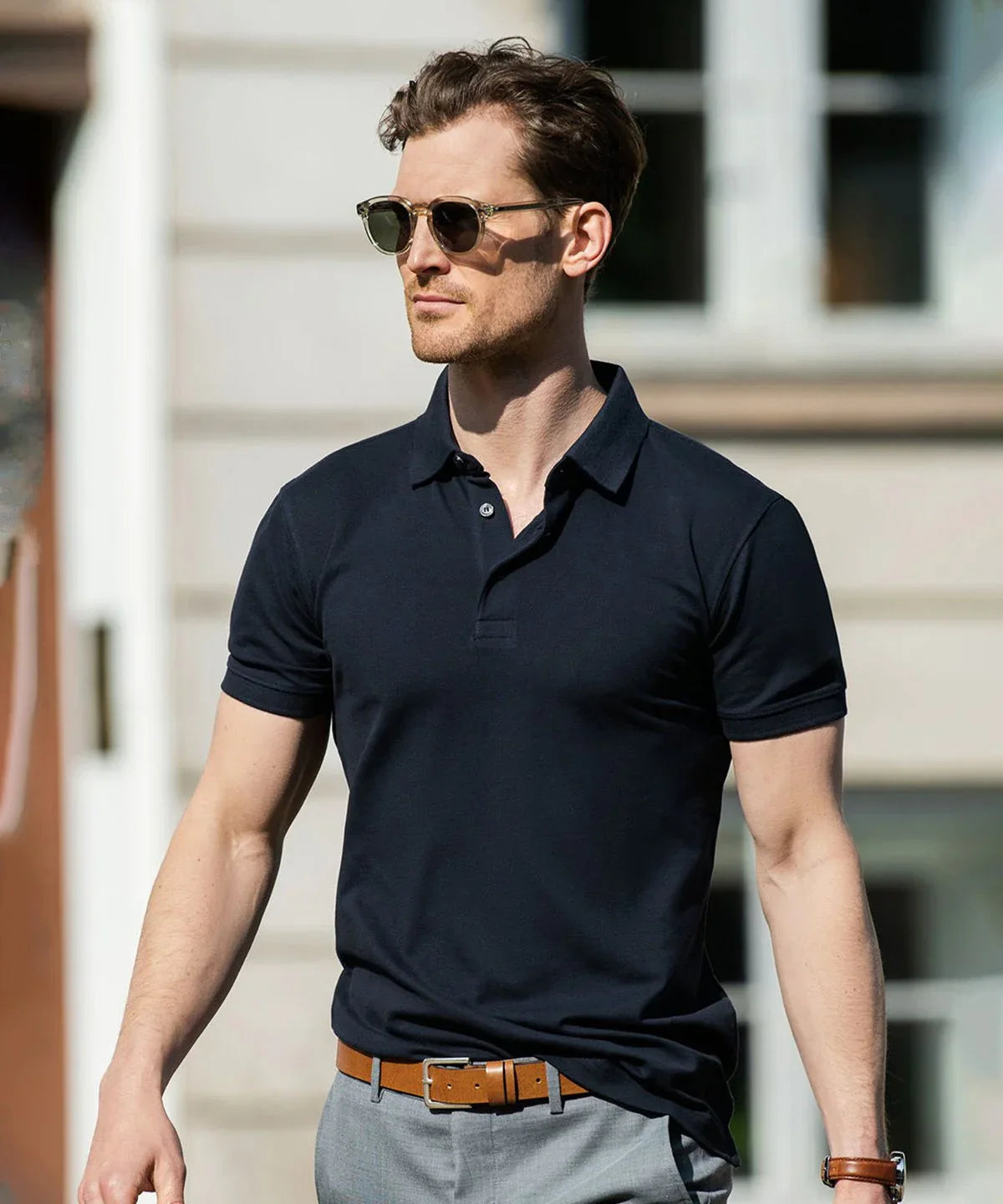 Harvard classic stretch polo - Brand It Essex Ltd