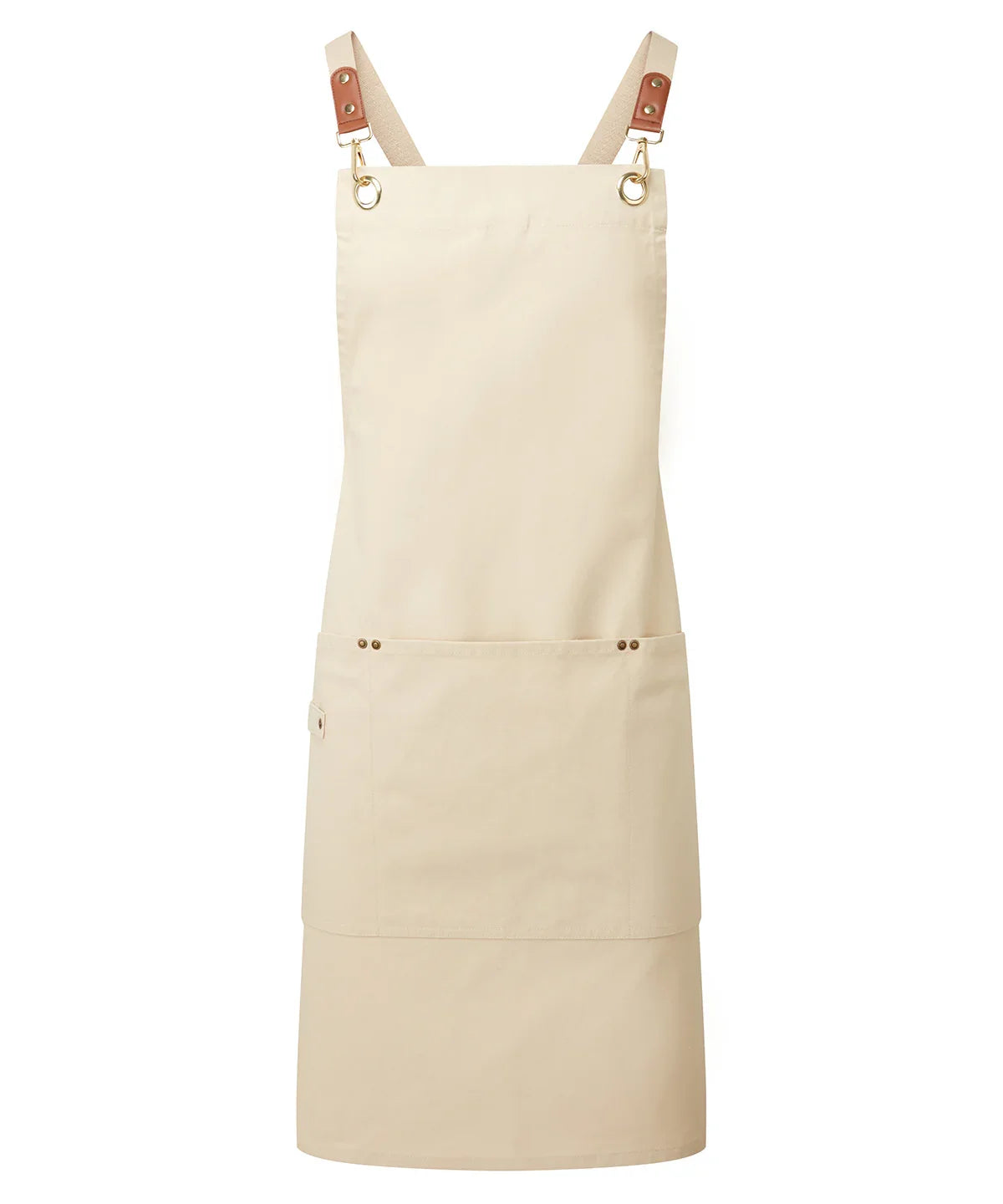 Premier Clip 'n' Clasp Cross Back Bib Apron - PR182 - Brand It Essex Ltd