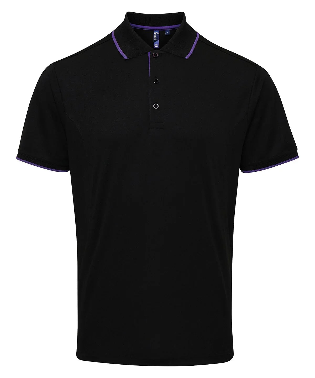 Personalised Custom Branded Premier Contrast Coolchecker® Polo Shirt - Brand It Essex Ltd