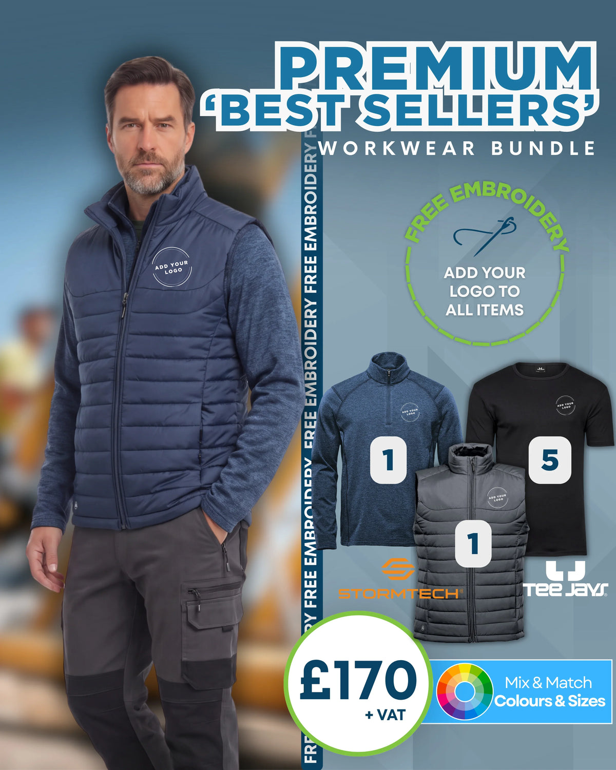 Personalised Custom Branded The Premium 'Best Seller' Bundle - Brand It Essex Ltd