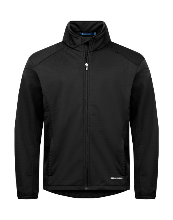 Personalised Custom Branded Cutter & Buck Oak Harbor Softshell Jacket Men's Branded Golf Jacket - Brand It Essex Ltd