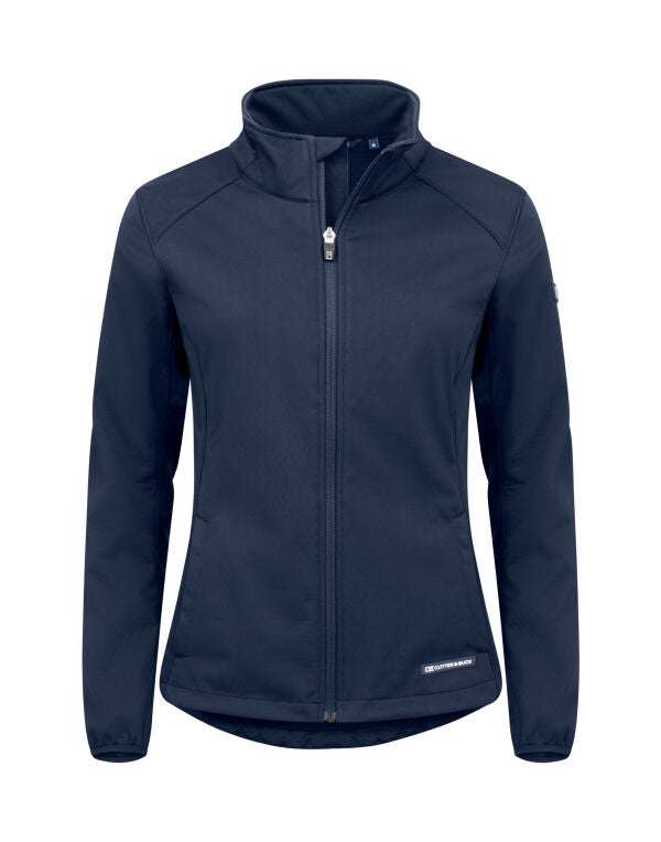 Personalised Custom Branded Cutter & Buck Oak Harbor Softshell Jacket Women's Branded Jacket - Brand It Essex Ltd