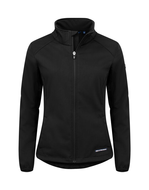 Personalised Custom Branded Cutter & Buck Oak Harbor Softshell Jacket Women's Branded Jacket - Brand It Essex Ltd
