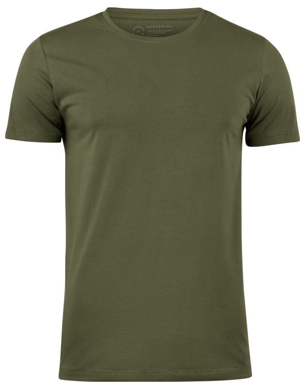Personalised Custom Branded Cutter & Buck Manzanita Roundneck Men's Premium Cotton T-Shirt - Brand It Essex Ltd
