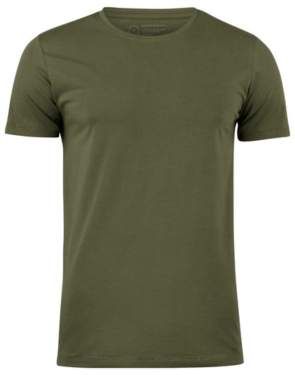 Personalised Custom Branded Cutter & Buck Manzanita Roundneck Men's Premium Cotton T-Shirt - Brand It Essex Ltd