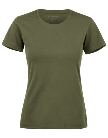 Personalised Custom Branded Cutter & Buck Manzanita Roundneck Women's Premium Cotton T-Shirt - Brand It Essex Ltd