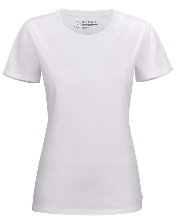 Personalised Custom Branded Cutter & Buck Manzanita Roundneck Women's Premium Cotton T-Shirt - Brand It Essex Ltd