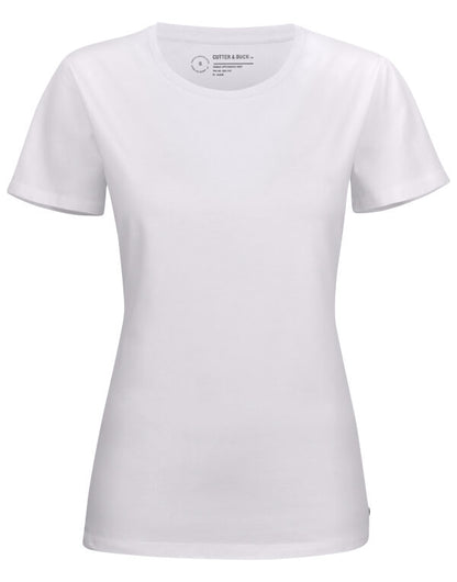 Personalised Custom Branded Cutter & Buck Manzanita Roundneck Women's Premium Cotton T-Shirt - Brand It Essex Ltd