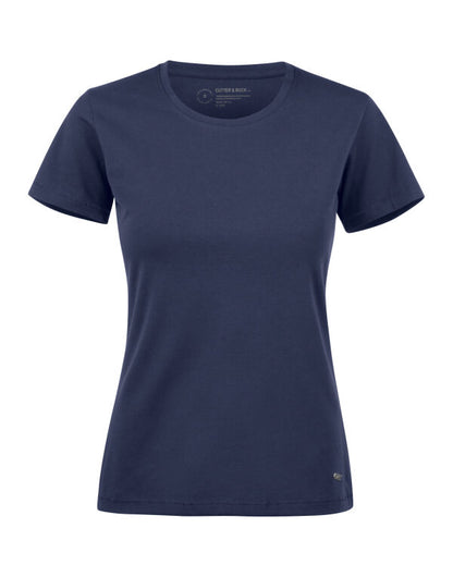 Personalised Custom Branded Cutter & Buck Manzanita Roundneck Women's Premium Cotton T-Shirt - Brand It Essex Ltd
