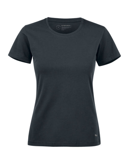 Personalised Custom Branded Cutter & Buck Manzanita Roundneck Women's Premium Cotton T-Shirt - Brand It Essex Ltd