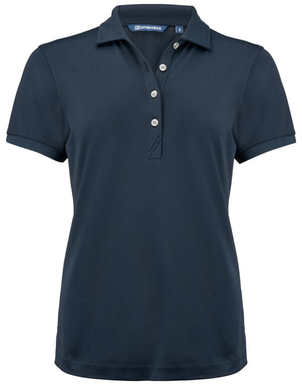 Personalised Custom Branded Cutter & Buck Virtue Polo Solid Women's Golf Polo Shirt - Brand It Essex Ltd