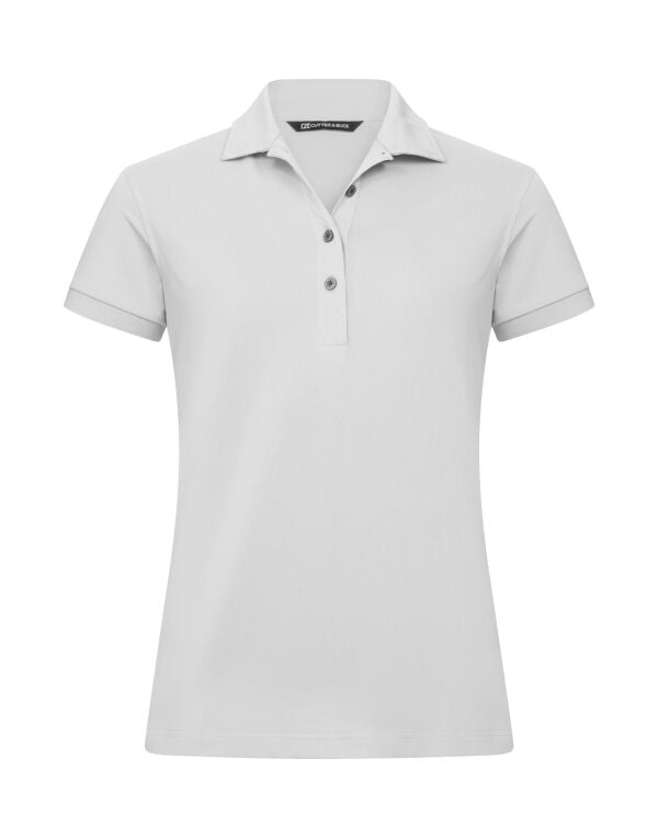 Personalised Custom Branded Cutter & Buck Virtue Polo Solid Women's Golf Polo Shirt - Brand It Essex Ltd