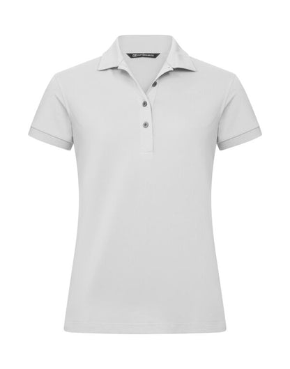Personalised Custom Branded Cutter & Buck Virtue Polo Solid Women's Golf Polo Shirt - Brand It Essex Ltd