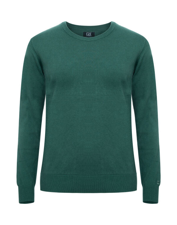 Personalised Custom Branded Cutter & Buck Oakville Crewneck Women's Knitted Golf Sweater - Brand It Essex Ltd