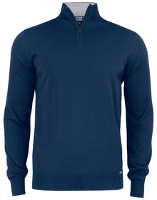 Personalised Custom Branded Cutter & Buck Everett Half Zip Sweater Men's Knitwear - Brand It Essex Ltd