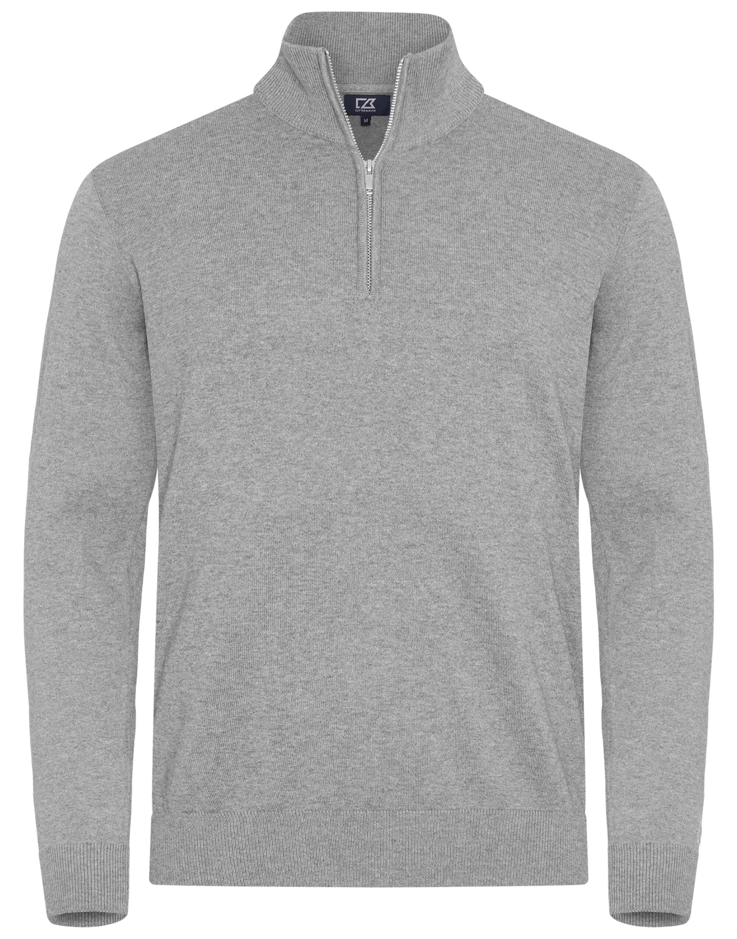 Personalised Custom Branded Cutter & Buck Oakville Half Zip Sweater Men's Knitwear - Brand It Essex Ltd