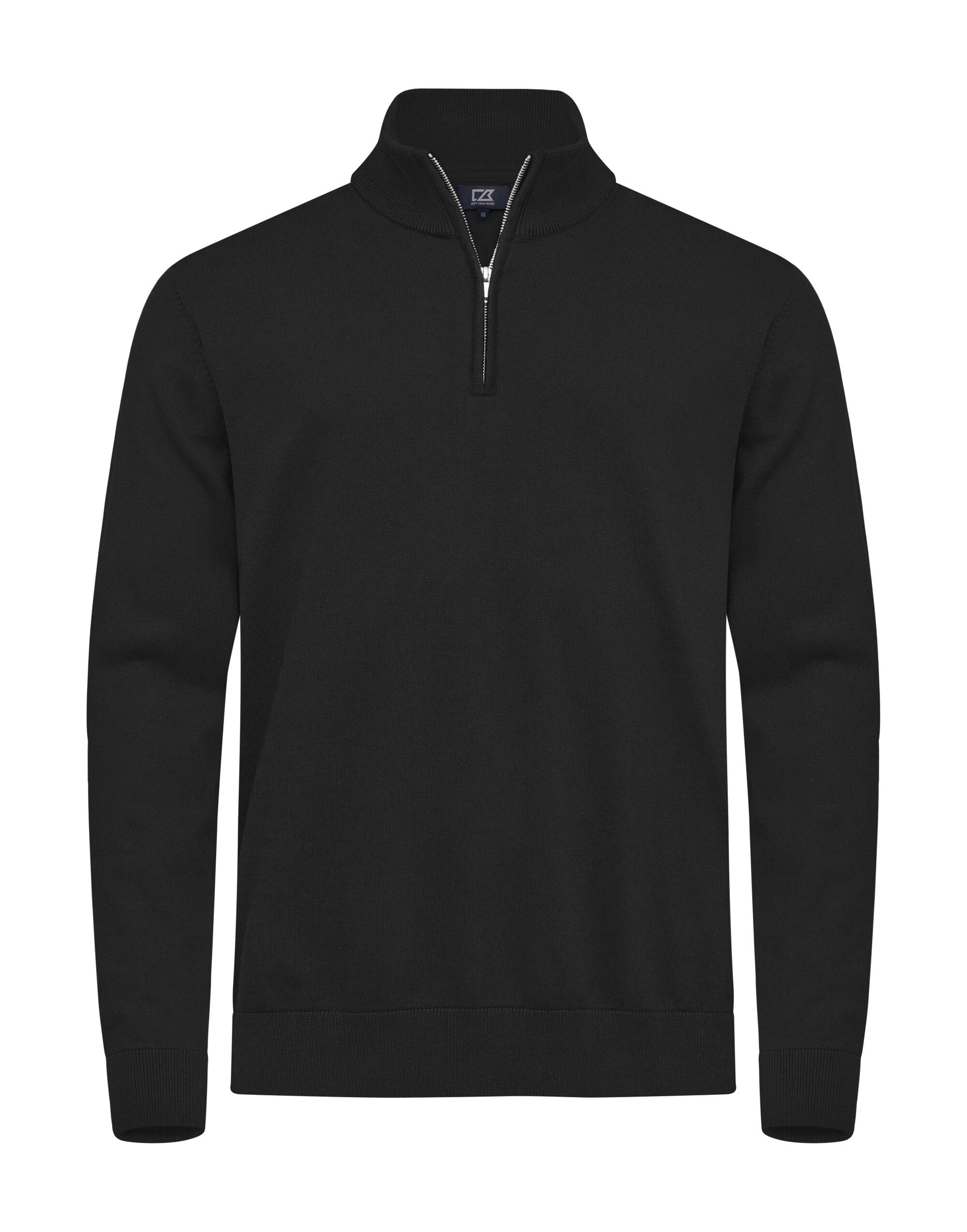 Personalised Custom Branded Cutter & Buck Oakville Half Zip Sweater Men's Knitwear - Brand It Essex Ltd