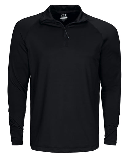 Personalised Custom Branded Cutter & Buck Coos Bay Half Zip Men's Base Layer Top - Brand It Essex Ltd