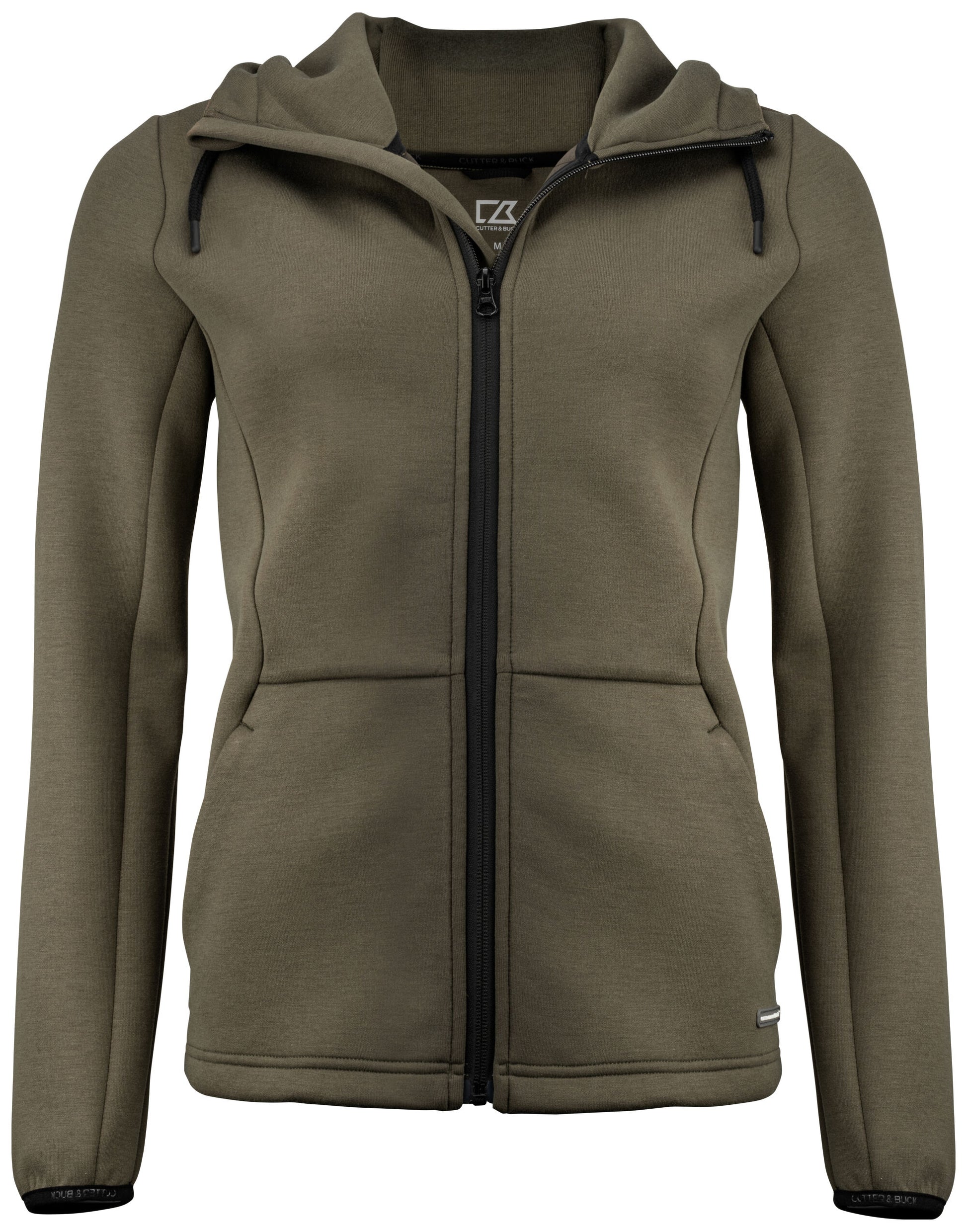 Personalised Custom Branded Cutter & Buck Pemberton Hood Full Zip Women's Hoodie - Brand It Essex Ltd
