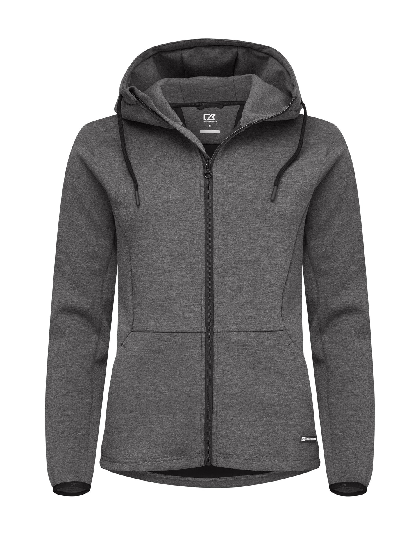 Personalised Custom Branded Cutter & Buck Pemberton Hood Full Zip Women's Hoodie - Brand It Essex Ltd