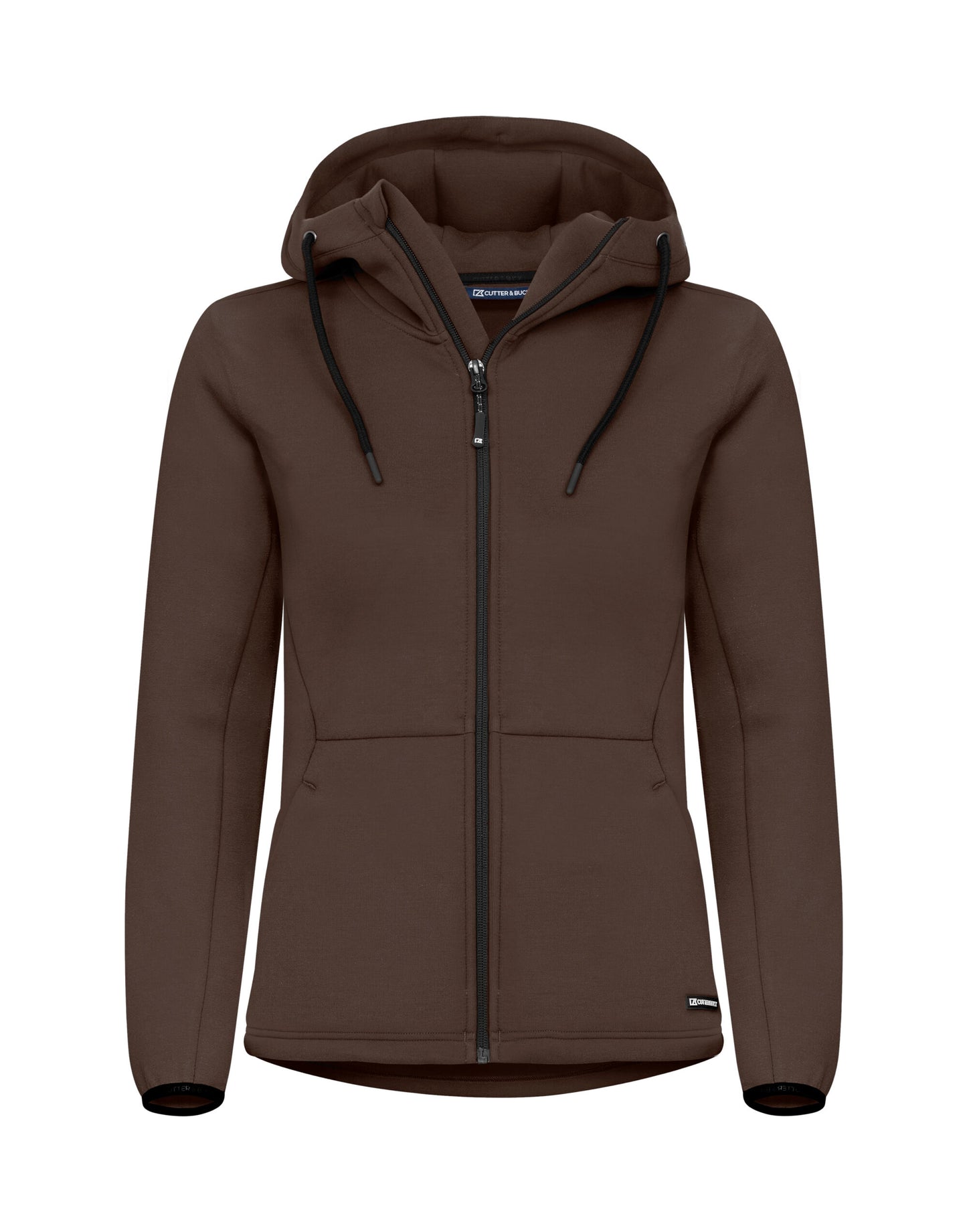 Personalised Custom Branded Cutter & Buck Pemberton Hood Full Zip Women's Hoodie - Brand It Essex Ltd