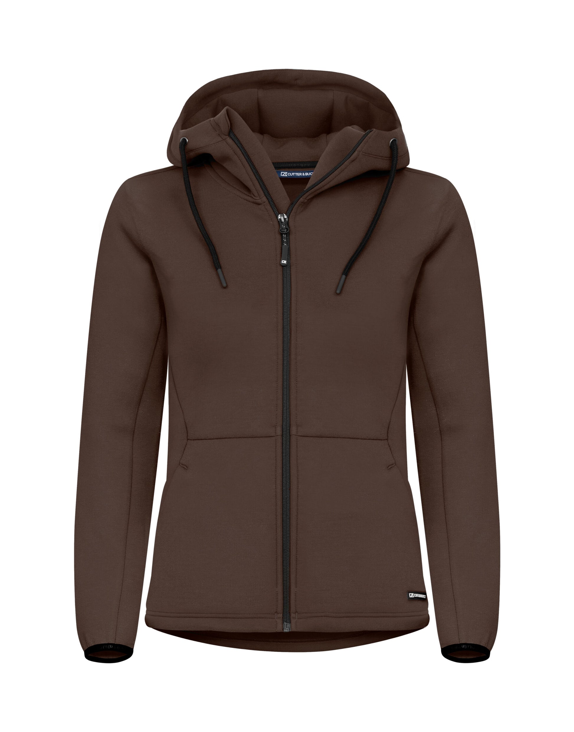 Personalised Custom Branded Cutter & Buck Pemberton Hood Full Zip Women's Hoodie - Brand It Essex Ltd