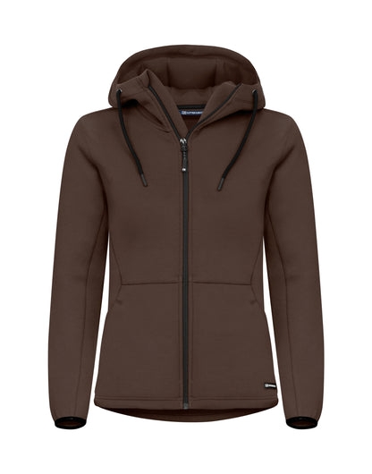 Personalised Custom Branded Cutter & Buck Pemberton Hood Full Zip Women's Hoodie - Brand It Essex Ltd