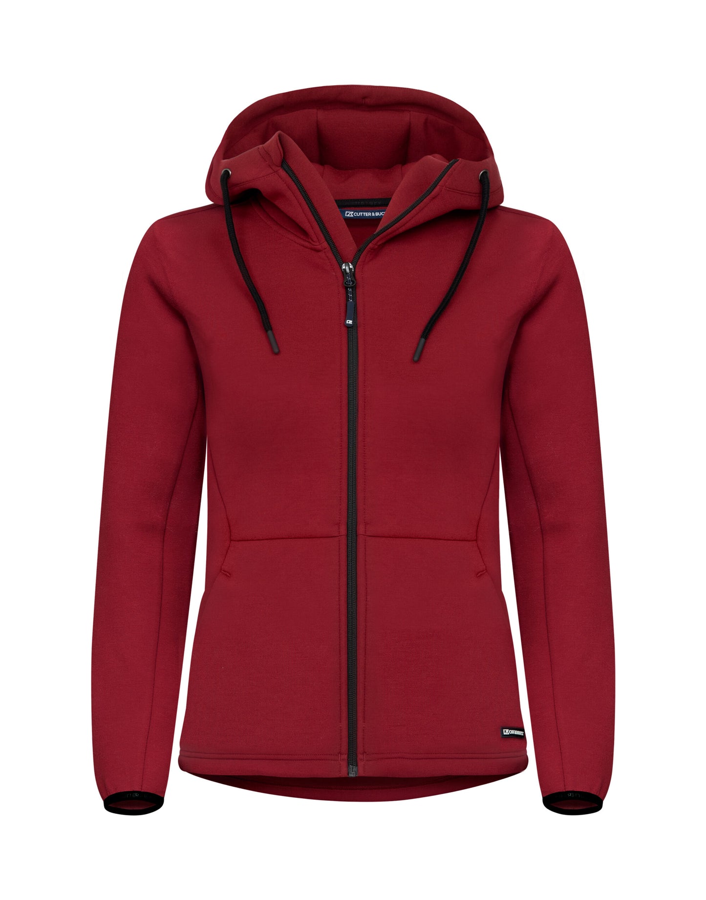 Personalised Custom Branded Cutter & Buck Pemberton Hood Full Zip Women's Hoodie - Brand It Essex Ltd