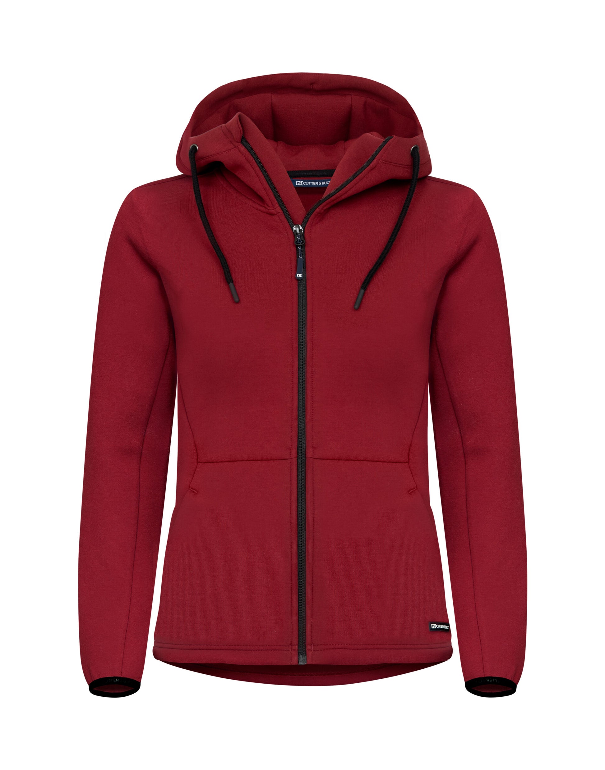 Personalised Custom Branded Cutter & Buck Pemberton Hood Full Zip Women's Hoodie - Brand It Essex Ltd