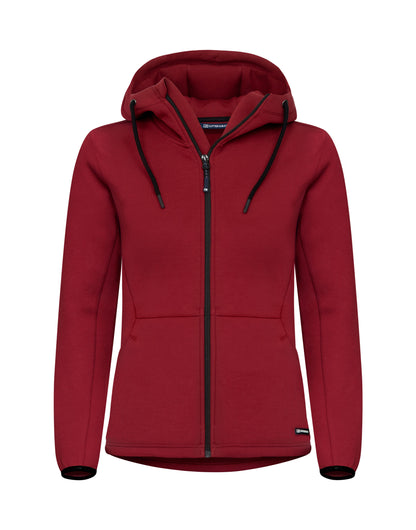 Personalised Custom Branded Cutter & Buck Pemberton Hood Full Zip Women's Hoodie - Brand It Essex Ltd