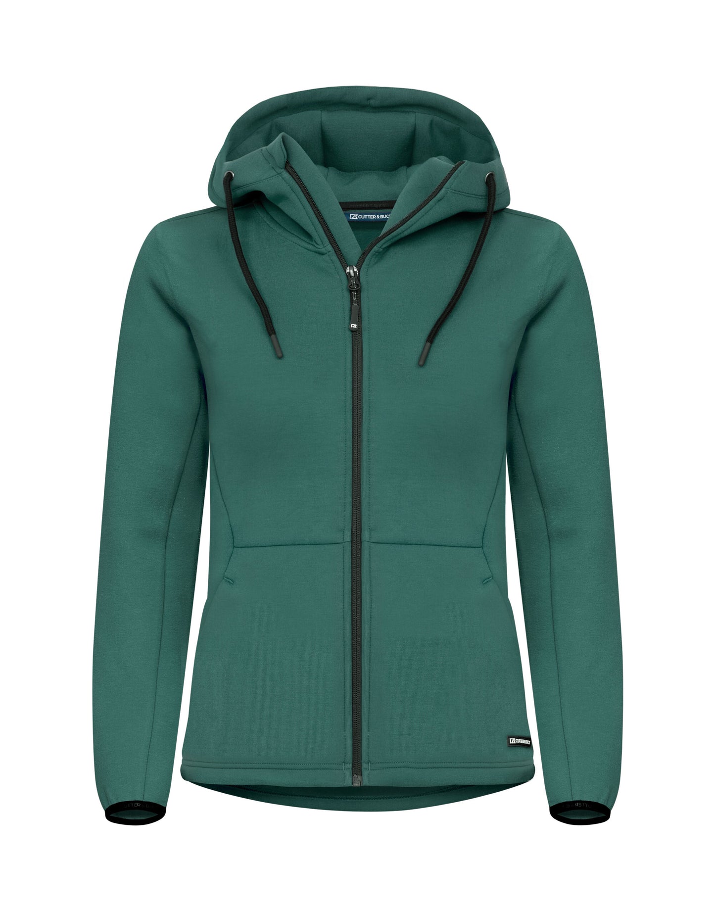 Personalised Custom Branded Cutter & Buck Pemberton Hood Full Zip Women's Hoodie - Brand It Essex Ltd