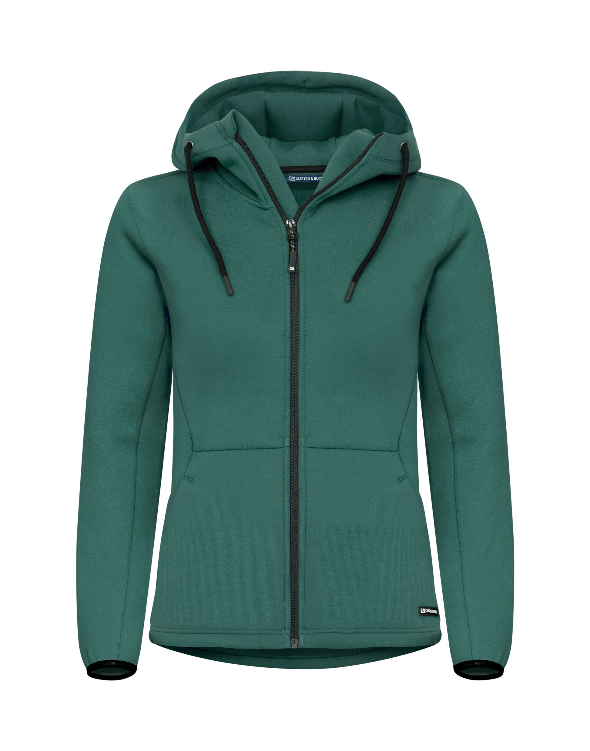 Personalised Custom Branded Cutter & Buck Pemberton Hood Full Zip Women's Hoodie - Brand It Essex Ltd
