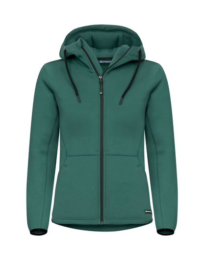 Personalised Custom Branded Cutter & Buck Pemberton Hood Full Zip Women's Hoodie - Brand It Essex Ltd
