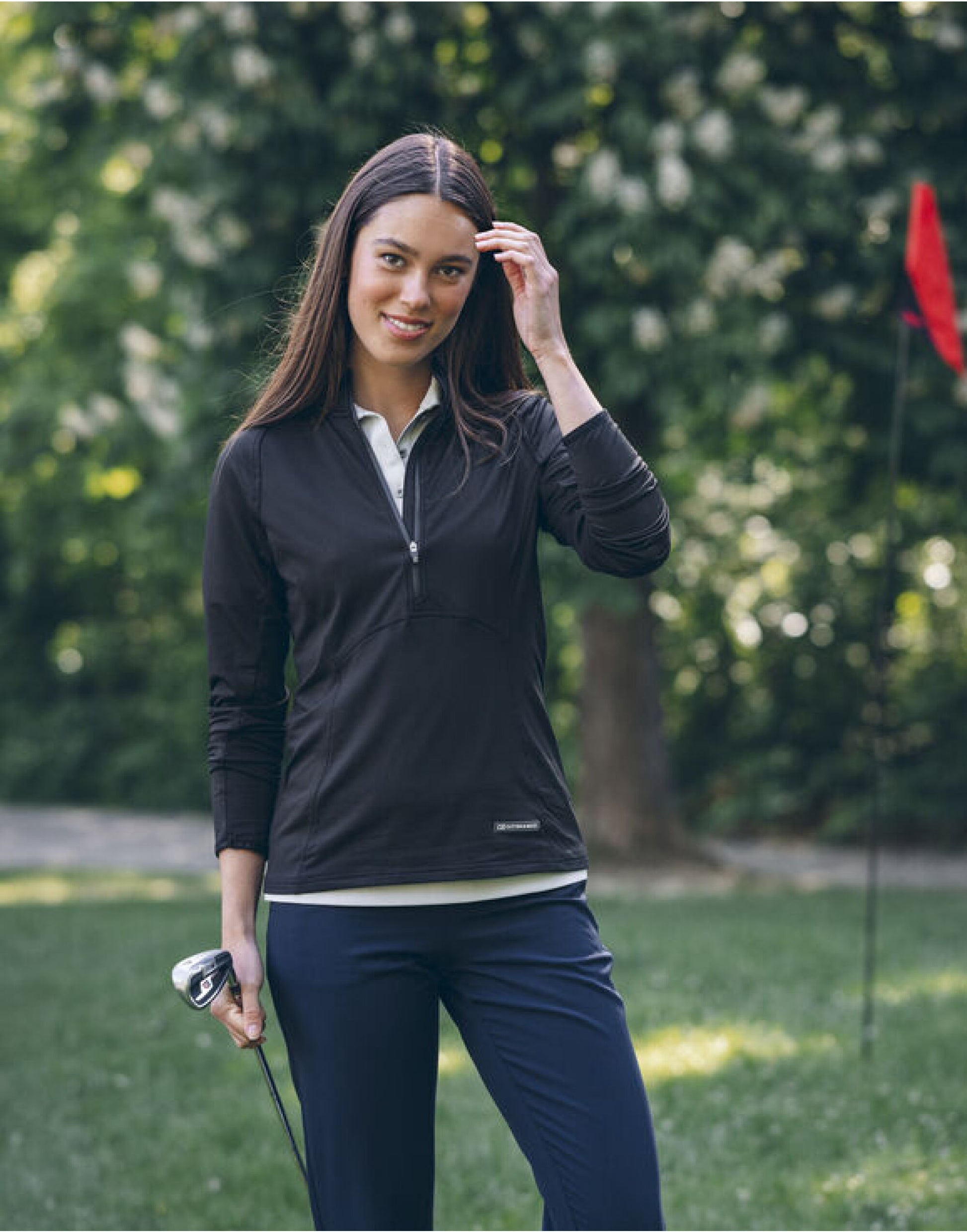 Personalised Custom Branded Cutter & Buck Adapt Half Zip Women's Fleece Top - Brand It Essex Ltd