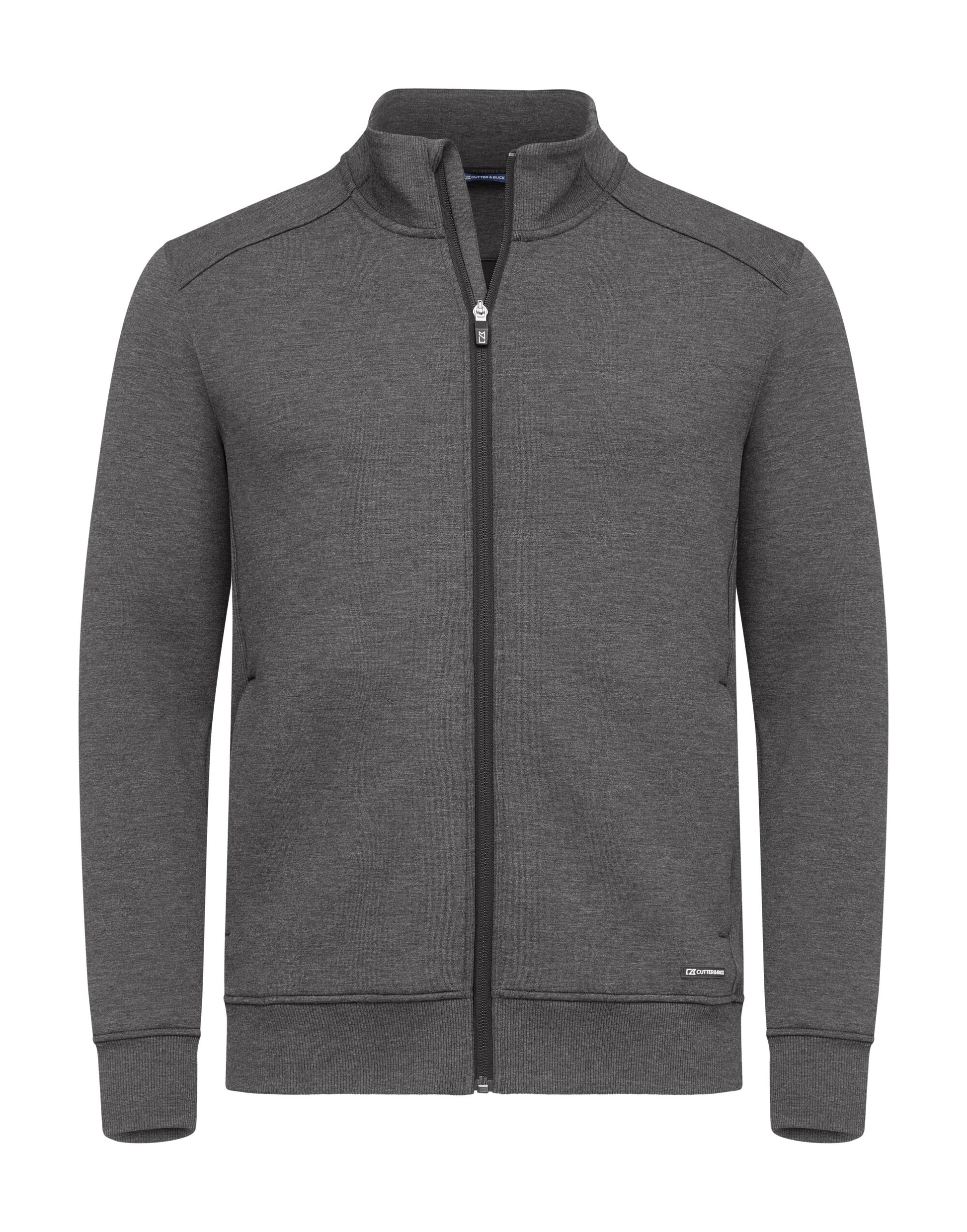 Personalised Custom Branded Cutter & Buck Pemberton Cardigan Full Zip Men's Jacket - Brand It Essex Ltd